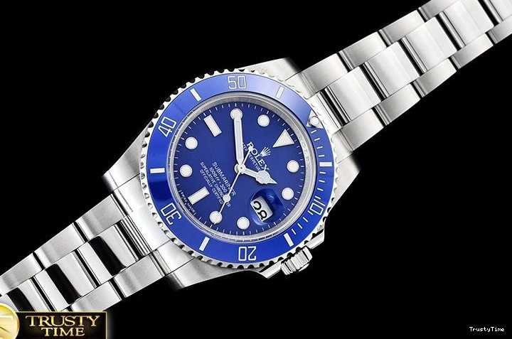 0406 HighQuality ROLSUB0257 – Submariner 116619LN SS SS Blue JF Asia 1031